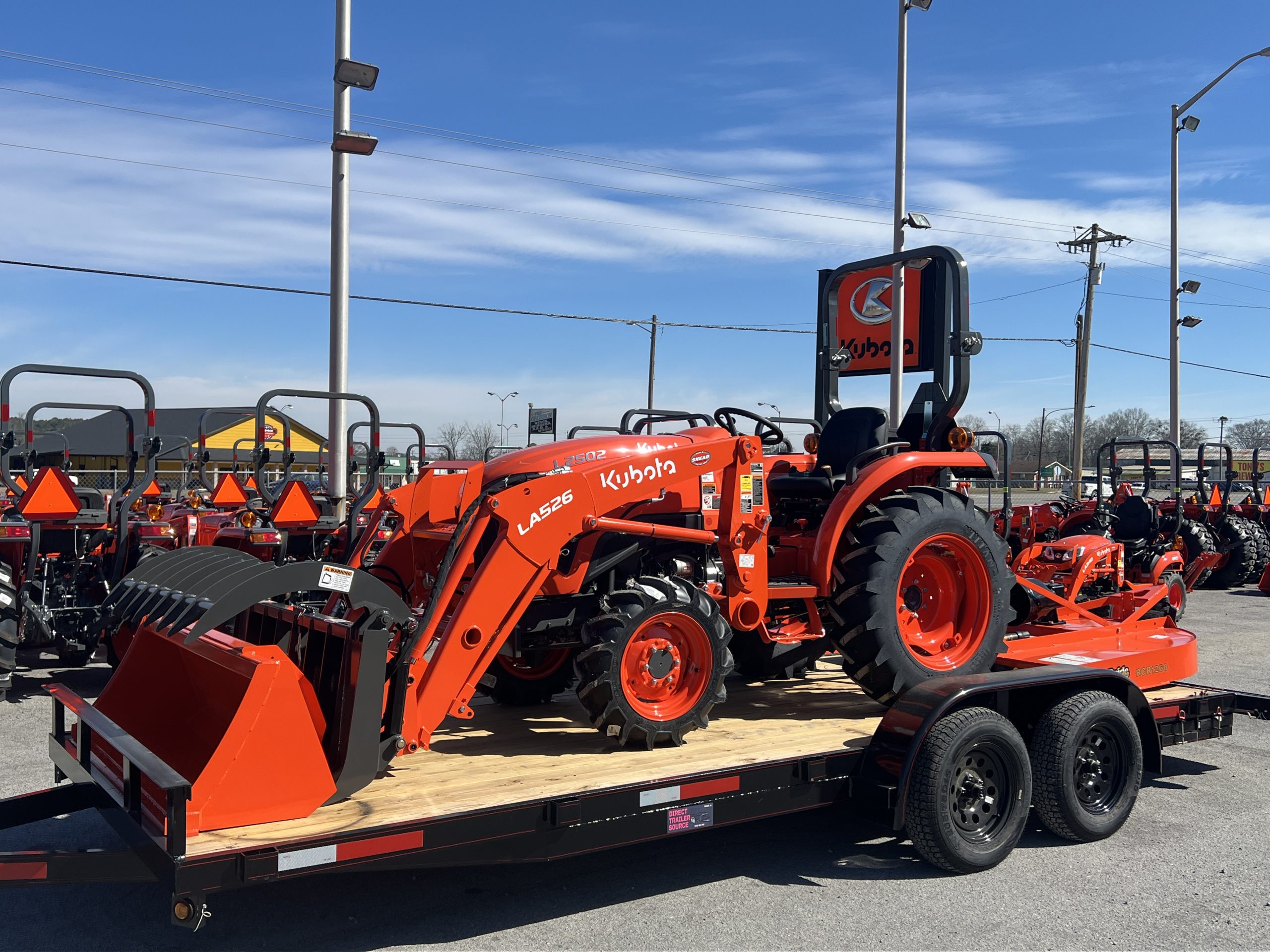 KUBOTA K750-L 耕運機直接引き取り限定です。 Kubota L2502DT Grapple Package #G1 | Snead Tractor